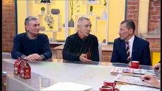 Ace Rusevski Milivoje Labudovic Mirko Puzovic  Dobro jutro Srbijo  TV Happy 23112017 [upl. by Annayehc]