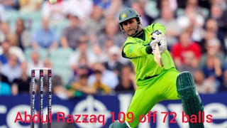 Abdul Razzaq 109 Off 72 Balls vs South Africa HD Entertainment TV [upl. by Crissy]