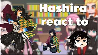 Hashira react to Tomioka Giyuu  CONTAINS ANGST AND SHIPS  Demon Slayer  Kimetsu No Yaiba  GL2 [upl. by Alset]