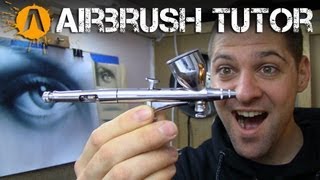 How to control an airbrush [upl. by Enytsuj]