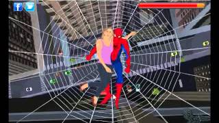 Amazing Spiderman Kiss  gamesspidermannet [upl. by Limbert]