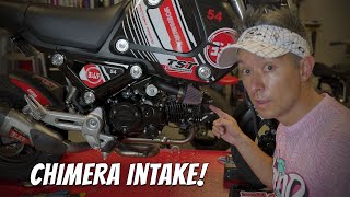 Chimera Intake for the 2022 Honda Grom [upl. by Pammi]