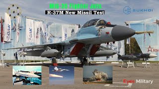 Shock the World MiG35 Fighter Jet successfully Tests New Deadly Missile quotR37Mquot after upgrade [upl. by Einaled]