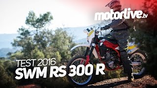 TEST EXCLUSIF  SWM RS 300R 2016 [upl. by Raimes]