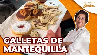 COMO HACER GALLETAS DE MANTEQUILLA  COMO HACER GALLETAS NAVIDEÑAS [upl. by Reg445]