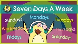 Seven Days a Week  Days of the Week Song  The Singing Walrus [upl. by Akima882]