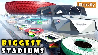 Top 50 Biggest Football Stadiums in the World [upl. by Nosnek]