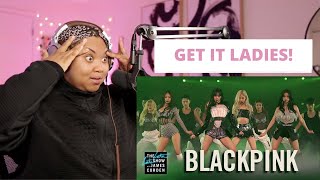 THE LEGS ARE OUT  Blackpink  Pretty Savage Live Performance REACTION [upl. by Bridges974]