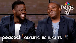 You Wont Believe How These Olympians Train  Olympic Highlights With Kevin Hart amp Kenan Thompson [upl. by Jat]