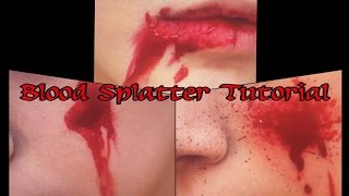 Blood Splatter Tutorial [upl. by Silas391]