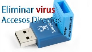 Eliminar el VIRUS INK de los accesos directos Memorias USB etc [upl. by Nitsrek857]