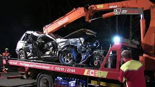 Krumbach Zwei Menschen bei Verkehrsunfall am Ostermontag tödlich verletzt [upl. by Eiliab]