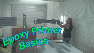 How To Use EPOXY PRIMER  Automotive Paint And Body Tech Tips amp Tricks [upl. by Ainesey]