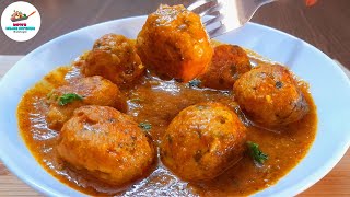 Chicken Kofta Curry  Meatballs  Kheema kofta gravy  Chicken kofte ka salan  Minced Chicken Kofta [upl. by Adalard]