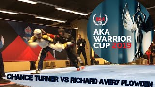 Chance Turner vs Richard Avery Plowden AKA Warrior Cup 2019 [upl. by Rafaelita584]