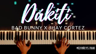 Bad Bunny x Jhay Cortez  Dákiti Piano Cover Tutorial [upl. by Stouffer]