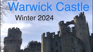 Warwick Castle vlog March 2024 [upl. by Nyrol]