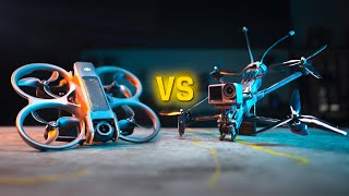 DJI Avata 2 vs A Real FPV Drone  Cinematic FPV [upl. by Laucsap]