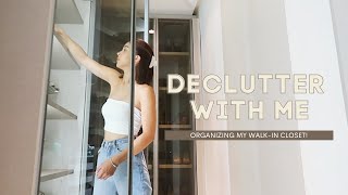 ORGANIZING MY WALKIN CLOSET  Julia Barretto [upl. by Sabba]