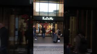 KaDeWe in Berlin opens its doors at 1000am [upl. by Aysa189]