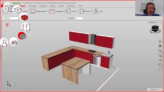 TrunCAD 20XX  Kitchen block planning [upl. by Bobbye241]