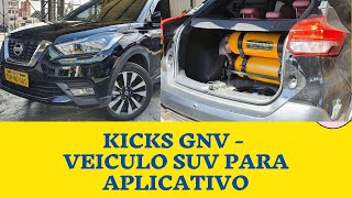 KICKS NO GNV 5 GERAÇÃO  SUV PARA APLICATIVO TOP NO GAS OPINIAO DO DONO  EPISODIO 4 [upl. by Leihcim]