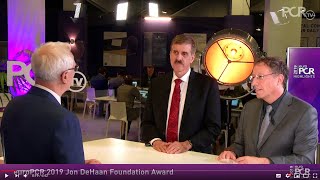 New embolic protection device wins Jon DeHaan Foundation Award – EuroPCR 2019 [upl. by Olvan]