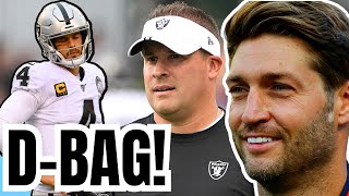 JOSH MCDANIELS EGO was OUT OF CONTROL CULTURAL INSANITY EMERGES Over Jay Cutler amp Derek Carr EXITS [upl. by Sikata194]