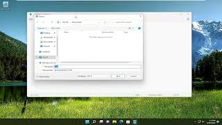 How To Save A Notepad File On Your Desktop Tutorial [upl. by Acirt835]