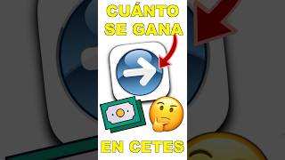 20000 en CETES ¿CUÁNTO se GANA finanzaspersonales [upl. by Aleinad]