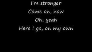 Britney Spears  Stronger With Lyrics [upl. by Adnilrem]