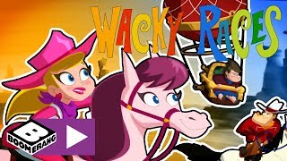 Wacky Races  Network Approved Western  Boomerang UK [upl. by Alaikim]