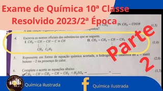 Resolução de exame de 10ª 2023 2ªepoca parte 2 [upl. by Yrehc]