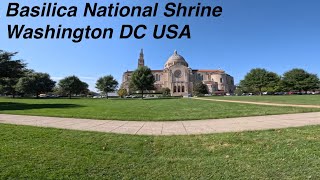 Washington DC Basilica National Shrine Immaculate Conception USA [upl. by Renita]