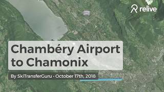 Chambéry Airport to Chamonix [upl. by Auqinehs]