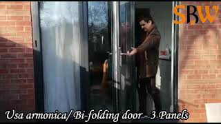 Bifolding door  Aluminium  3 PANELS [upl. by Dex435]