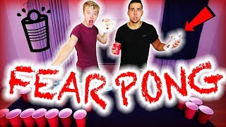 ROOMMATES PLAY FEAR PONG w Corey Scherer  Sam Golbach [upl. by Avera]