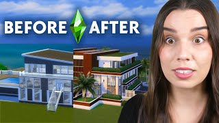 I renovated the BIGGEST mansion in The Sims 4 [upl. by Assinna833]