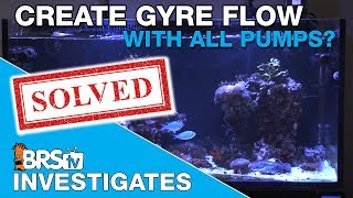 Is the Maxspect Gyre pump the only way to create gyre flow in my tank  BRStv Investigates [upl. by Annaya32]