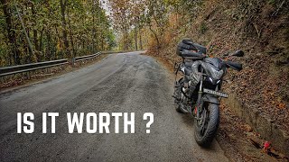 90000 KILOMETERS DONE  Bajaj Pulsar 200 NS Long Term Ownership Review Biker Niladri [upl. by Harvie560]