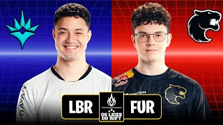 LIBERTY x FURIA  CBLOL 2024  2ª Etapa  Rodada 7  Os Liões do Rift [upl. by Aisena861]