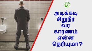 அடிக்கடி சிறுநீர் போவதன் காரணம் என்ன தெரியுமா urine frequently reason Tamil [upl. by Silsby]