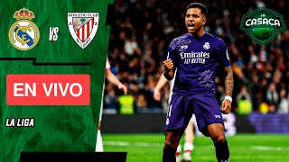 🚨 REAL MADRID vs ATHLETIC CLUB de Bilbao EN VIVO 🔥 LA LIGA [upl. by Aeuhsoj]