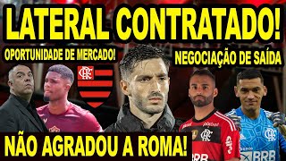 FLAMENGO CONTRATA LATERAL ESQUERDO DO VITÓRIA OFERTA DO MENGÃO NÃO CONVENCE ROMA SAÍDAS PRÓXIMAS [upl. by Luttrell]