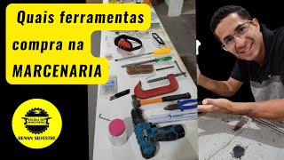 Quais as ferramentas você deve comprar para Iniciar na Marcenaria [upl. by Nivri]