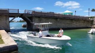 Smallest Drawbridge In The World  Bermuda [upl. by Inot]