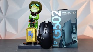 Mouse Logitech G502  Unboxing ASMR [upl. by Annauqaj]