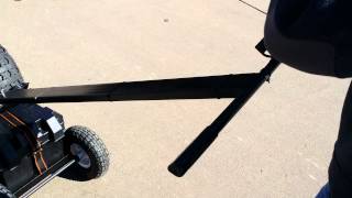 Motorized Trailer Dolly Electric Battery Boat Dolly Mover From SaferWholesalecom [upl. by Wesa]