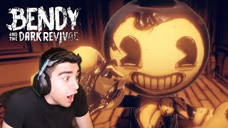 THE NEW BENDY GAME IS ACTUALLY TERRIFYING  Bendy and the Dark Revival Part 1 [upl. by Carli]