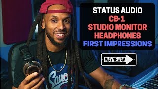 Status Audio CB1 Closed Back Studio Monitor Headphones  Unboxing amp Initial Review [upl. by Ydnahs]